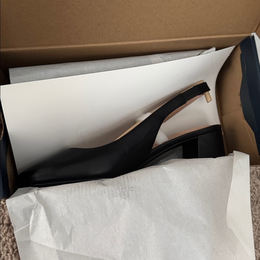 Cole Haan Women's Slingback Leather Pumps | W: 10 M